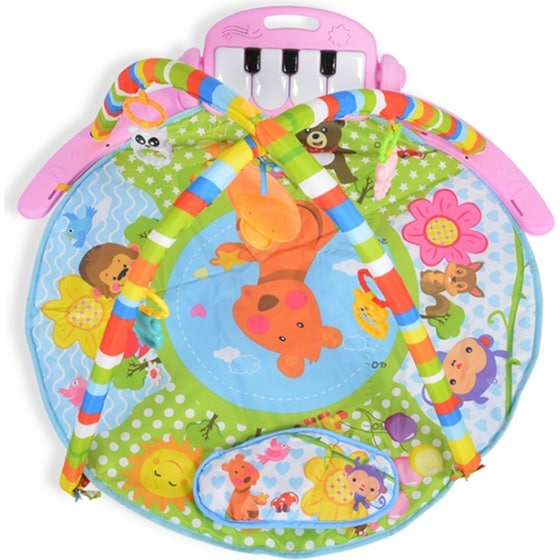 Moni Cangaroo Βρεφικό Γυμναστήριο Δραστηριοτήτων Baby Piano Girl image 2
