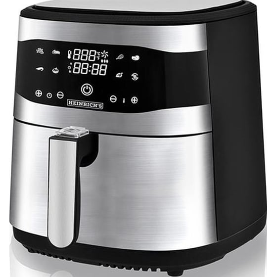 Φριτέζα Αέρος HEINRICHS HFR 8205 με Αποσπώμενο Κάδο 1800 W 8 L Inox image 1