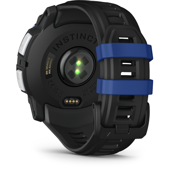 Smartwatch Garmin Instinct 3 Solar Supernova Collection 50mm - Whitestone with Black and Blue Limited Edition image 5