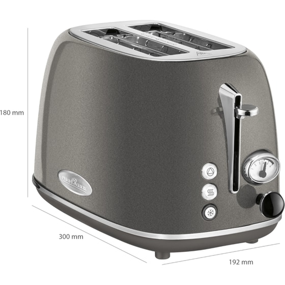 PROFICOOK PC-TA 1193 2 Θέσεων 815W Γκρι Φρυγανιέρα image 3