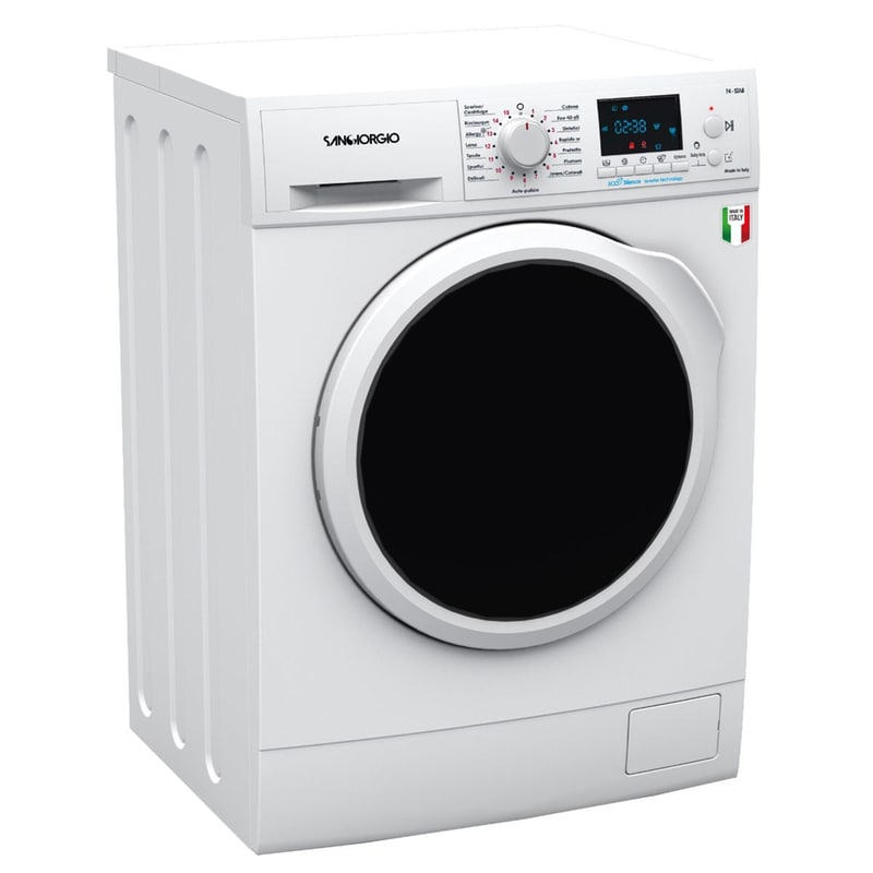SANGIORGIO SDG84DI9 8 kg 1.400 Στροφές Λευκό Πλυντήριο Ρούχων