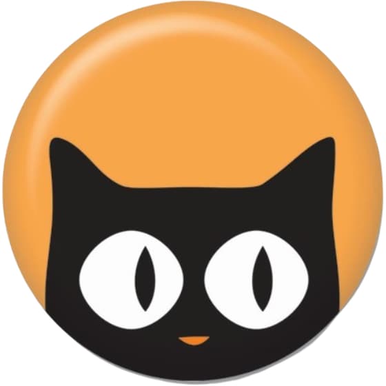 Μαγνήτης GNF Black Cat image 0