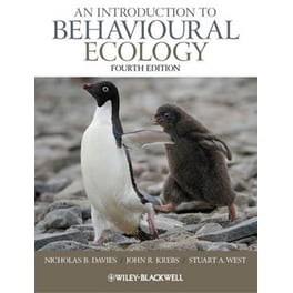 Introduction to Behavioural Ecology 4e