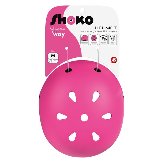 Παιδικό Κράνος Shoko Medium - Ροζ image 0