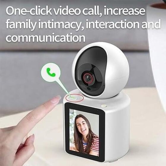 Ασύρματη IP Camera Andowl Q-K9 Dome 1080p Full HD Εσωτερική με WiFi, Ηχείο & Φακό 2.8mm image 2