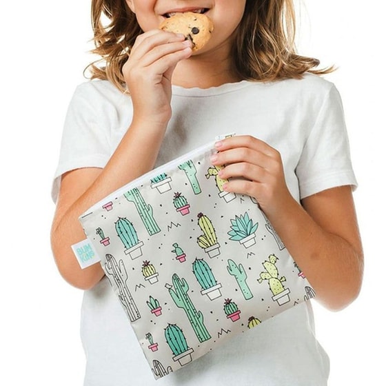 Σακουλάκι Φαγητού Επαναχρησιμοποιούμενο Bumkins Cacti image 1