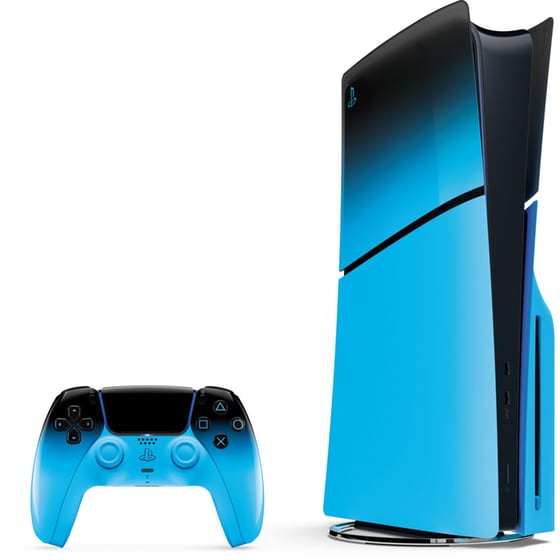 Κάλυμμα Κονσόλας PlayStation 5 (Slim Edition) Hyperpop Collection - Rhythm Blue image 4