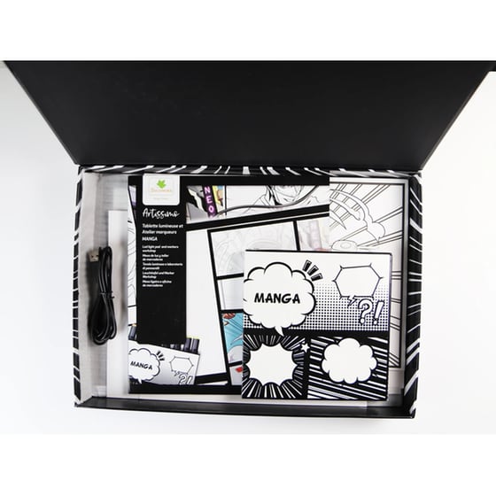 Lightbox Led Sycomore και Κάρτες με Σχέδια Manga image 3