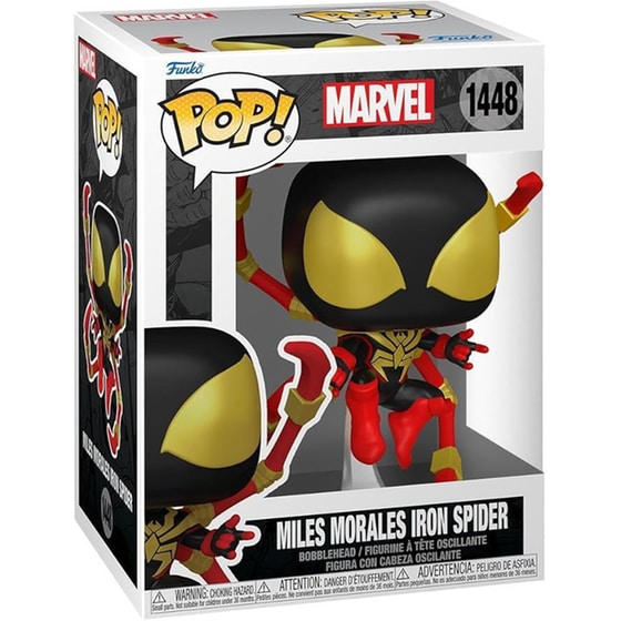 Funko Pop! - Marvel - Miles Morales Iron Spider #1448 image 1