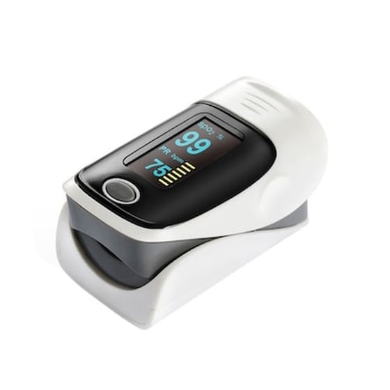 Παλμικό Οξύμετρο Δακτύλου Ακριβείας Με Καρδιογράφημα Και Μεγάλη Οθόνη image 1