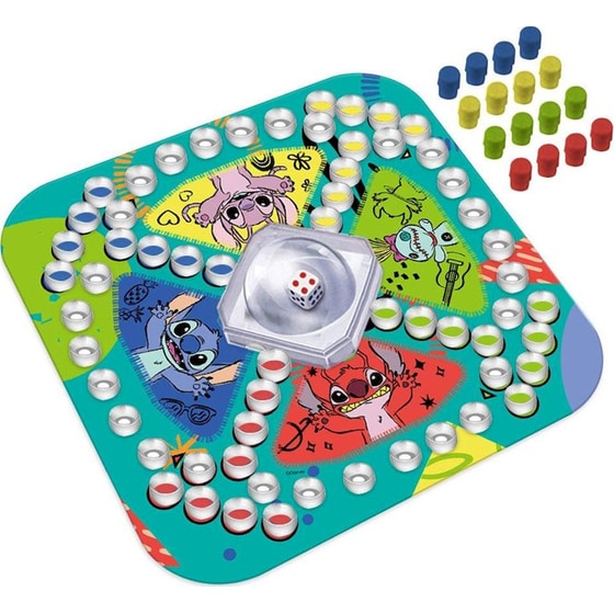 Γκρινιάρης Stitch με Pop Up Ζάρια Επιτραπέζιο (Luna Toys) image 1