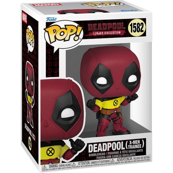 Funko Pop! Marvel: Deadpool Legacy Collection - Deadpool (X-Men Trainee) #1582 Bobble-Head Vinyl Figure image 1