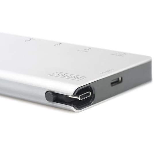 Docking Station Digitus Usb3.0/c 6port Travel 4k Silver image 0