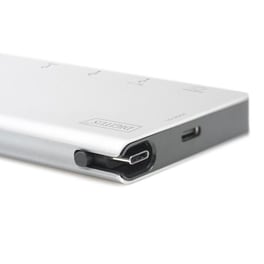 Docking Station Digitus Usb3.0/c 6port Travel 4k Silver