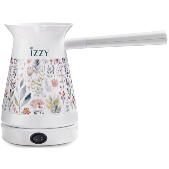 Ηλεκτρικό Μπρίκι IZZY Jasmine 224363 800 W 0.25 L Λευκό image 0