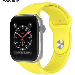 Λουράκι Sonique Soft Band για Apple Watch 42/44/45/49mm - Κίτρινο