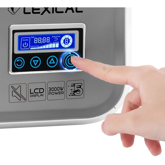 Κρεατομηχανή LEXICAL LMG-2090 3000 W Ασημί image 3