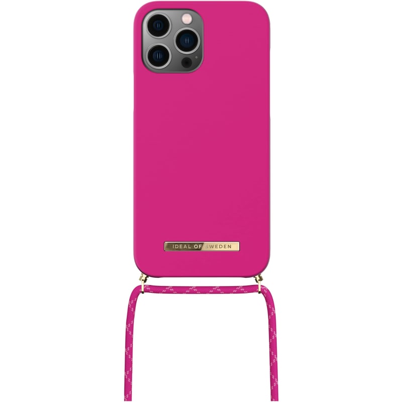 Θήκη Apple iPhone 13 Pro - iDeal Of Sweden Necklace Ordinary Hyper Pink