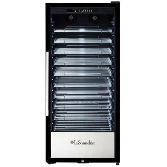 LA SOMMELIERE PRO110N για 107 Μπουκάλια Μαύρο Συντηρητής Κρασιών image 5