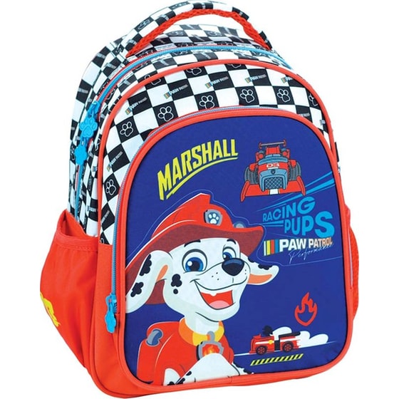 Τσάντα Πλάτης Προσχολική GIM Paw Patrol Marshall Racing image 0