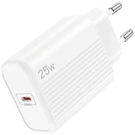 Φορτιστής Πρίζας Lamtech LAM112693 USB‑C 25 W - Μαύρο