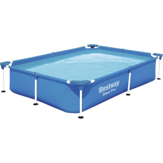 Οικογενειακή Πισίνα Εδάφους Bestway Steel Pro 1200 Lt - Μπλε image 0