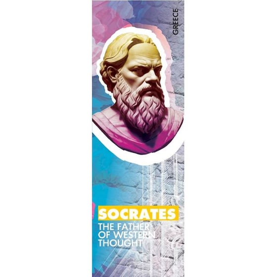 Σελιδοδείκτης Πεδίο Philosophers Socrates - Σετ (12 Τεμάχια) image 0