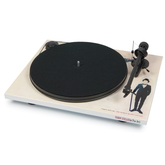 Πικάπ Pro-Ject Audio Essential II Demon by Parov Stelar with Ortofon OM 5E - Λευκό image 0