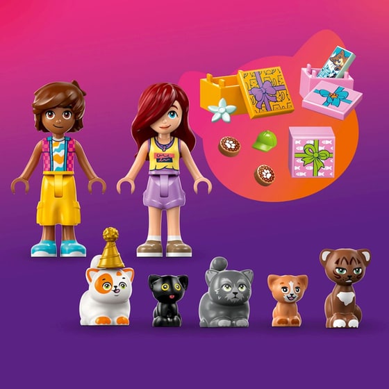 LEGO® Friends Cat Birthday Party & Tree House (42666) image 10