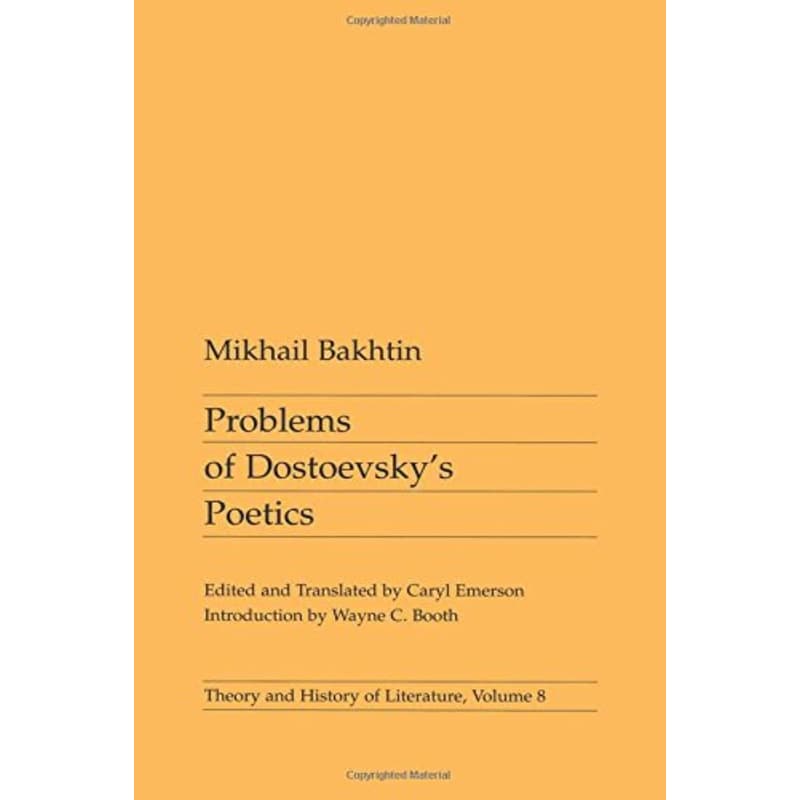 Problems of Dostoevskys Poetics