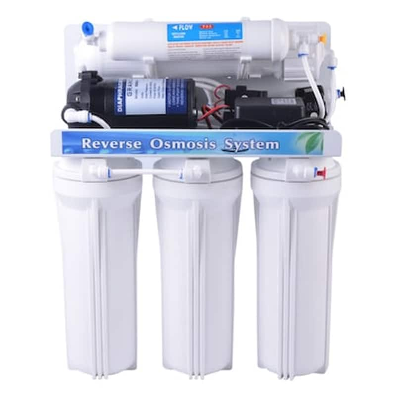 QWATERFILTERS Αντίστροφη Όσμωση 5 Σταδίων Με Αντλία