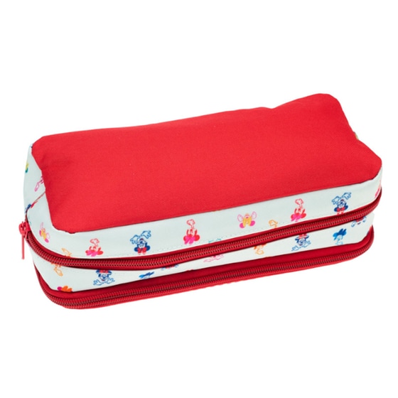 Κασετίνα Οβάλ Gim Minnie Comfy Routine Διπλή image 1