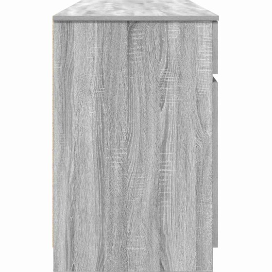 Γραφείο VidaXL από Επεξεργασμένο Ξύλο 140x49x76 cm - Γκρι Sonoma image 4