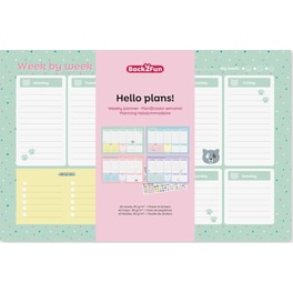 Εβδομαδιαίο English Planner Miquelrius Back2Fun Hello Plans! 40Φ