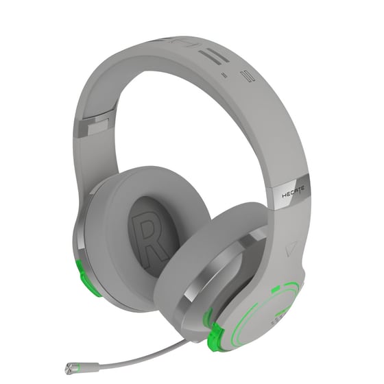 Edifier G5BT Gaming Ασύρματα Ακουστικά Bluetooth/3.5mm με RGB Φωτισμό - Γκρι image 2