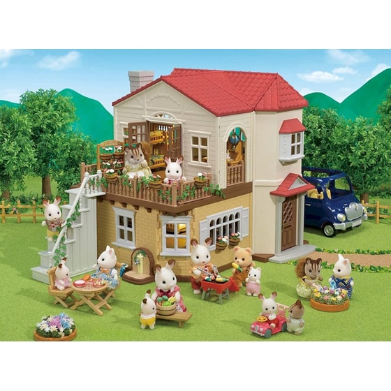 Παιχνίδι Μινιατούρα Sylvanian Families: Σπίτι στο Χωριό με Κόκκινη Σκεπή - Red Roof Country Starter Home (5302) image 12