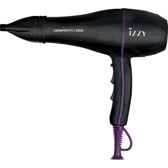 Σεσουάρ Μαλλιών IZZY Professional Ceramic SW9905 2200 W Μαύρο image 1