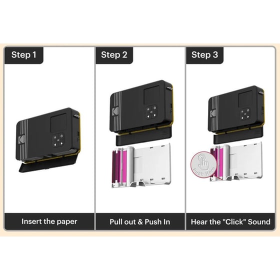 Kodak Mini Shot Combo Printers & Cameras C210/C210R Φωτογραφικό Χαρτί Instant 5.3 x 8.6 cm - 30 Φύλλα image 4