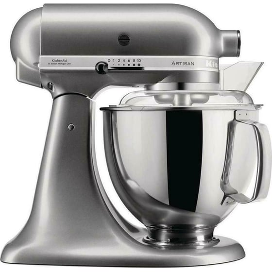 Κουζινομηχανή KitchenAid 5KSM175PSECU 300W 4.8 L Contour Silver image 0