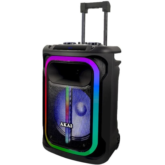 Party Speaker Akai ABTS-15 Pro Volcano 75W - Μαύρο image 1