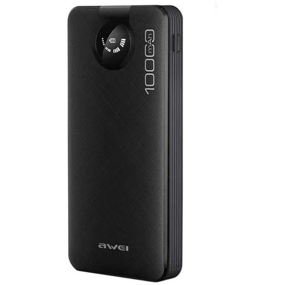 Powerbank Awei P133K 10.000 mAh - Μαύρο image 0