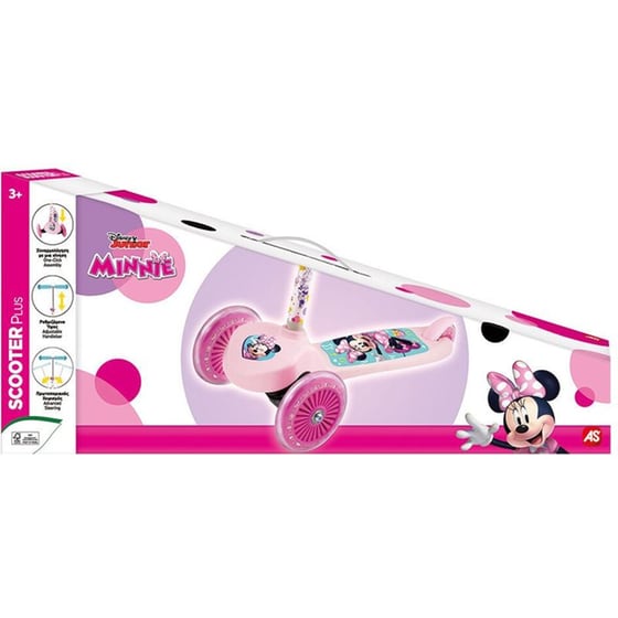 Παιδικό Πατίνι Τρίτροχο AS Company Disney Minnie - Πολύχρωμο με Σχέδιο image 4