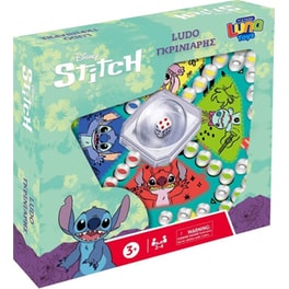 Γκρινιάρης Stitch με Pop Up Ζάρια Επιτραπέζιο (Luna Toys)