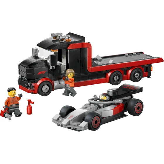LEGO® City Εκθεσιακό Φορτηγό F1® με Αγωνιστικό Αυτοκίνητο Audi F1® (60493) image 3