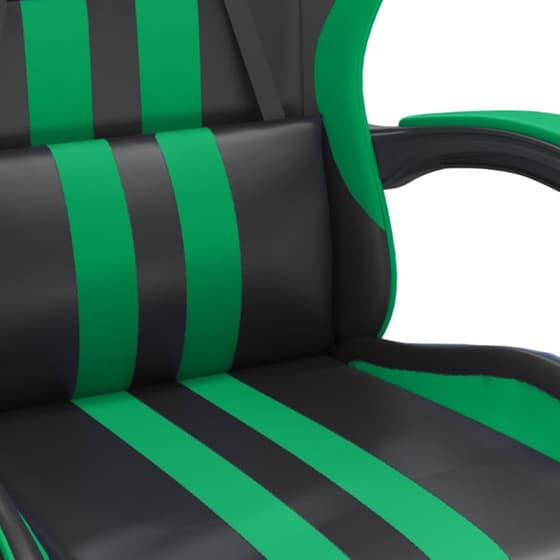 Καρέκλα Gaming VIDAXL 349522 από Τεχνητό Δέρμα - Μαύρο image 4