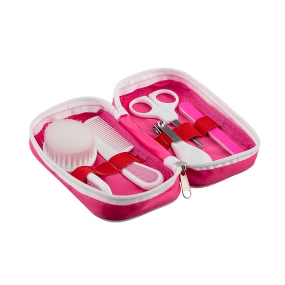 Akuku Βρεφικό Σετ Περιποίησης Ροζ A0458-pink image 0