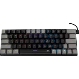 White Shark Wakizashi Gaming Μηχανικό Ενσύρματο Πληκτρολόγιο RGB Γκρι/Μαύρο (US)