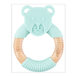 Μασητικό-κρίκος Οδοντοφυίας Nibbling Ted Bear Mint Br74238