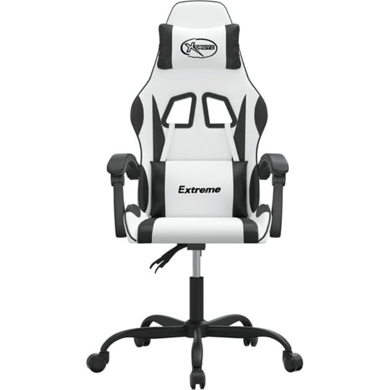 Καρέκλα Gaming VIDAXL 349577 από Τεχνητό Δέρμα - Μαύρη image 1