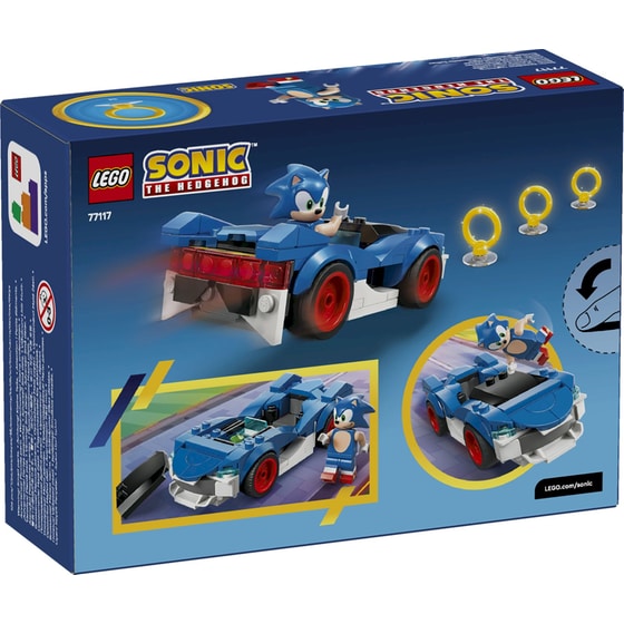 LEGO® Sonic the Hedgehog Sonic: Speedster Lightning (77117) image 4